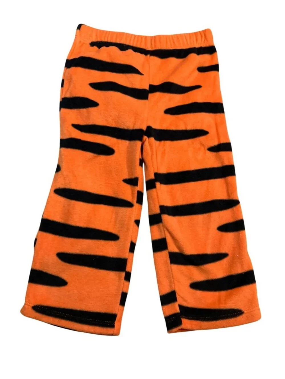 Carters Baby Tiger Costume 24 Months Orange Black Fleece Hooded Ears And Tail